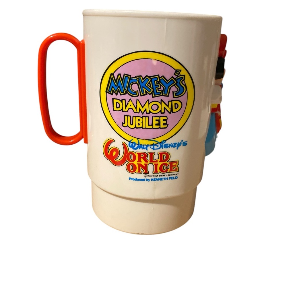 90’s Mickey’s Diamond Jubilee Walt Disney’s World on Ice collector cup